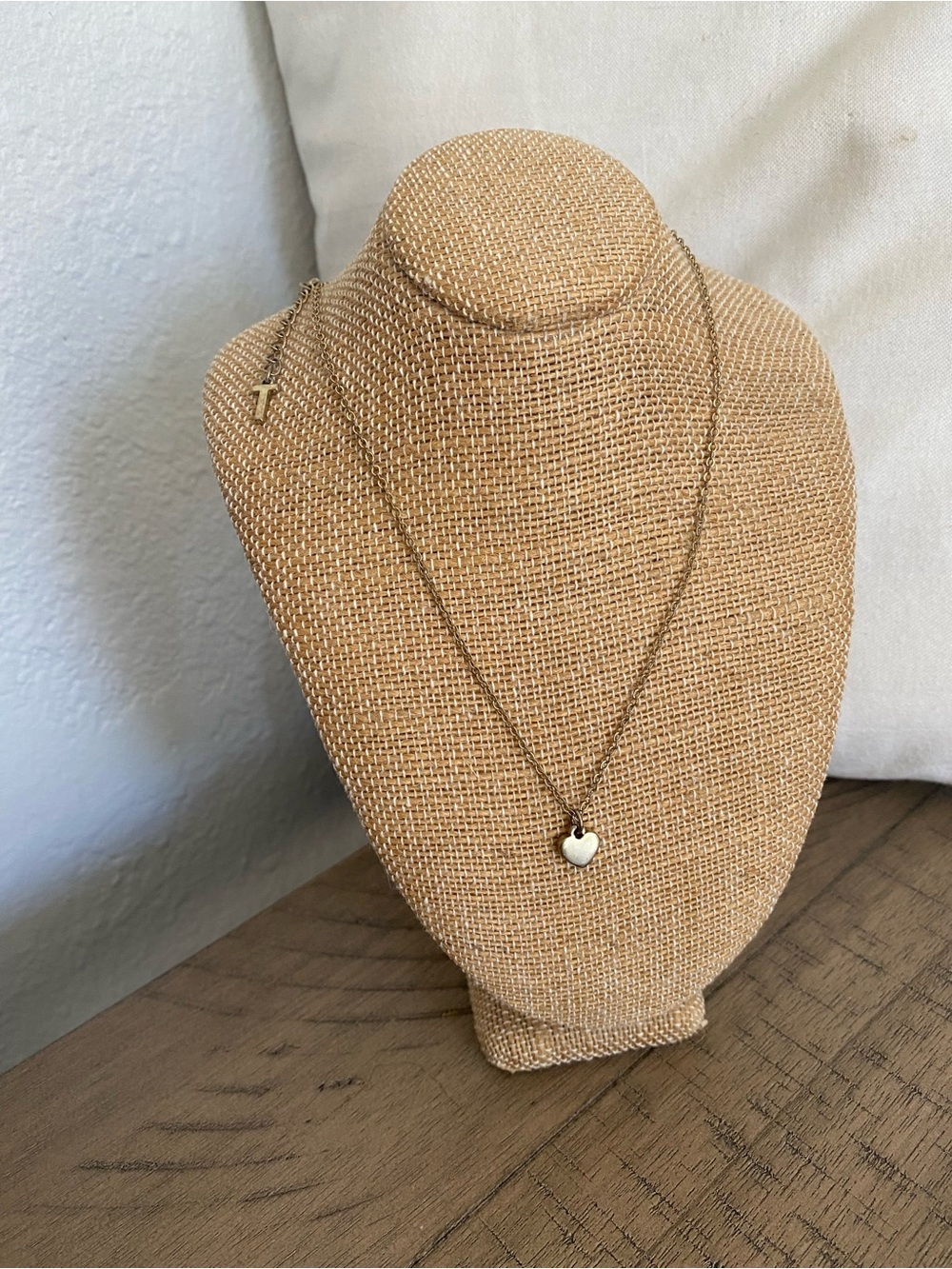 Ted Baker Gold Heart Pendant Necklace